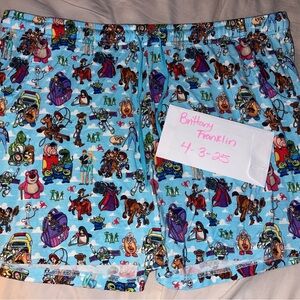 Toy Story Character Print Shorts